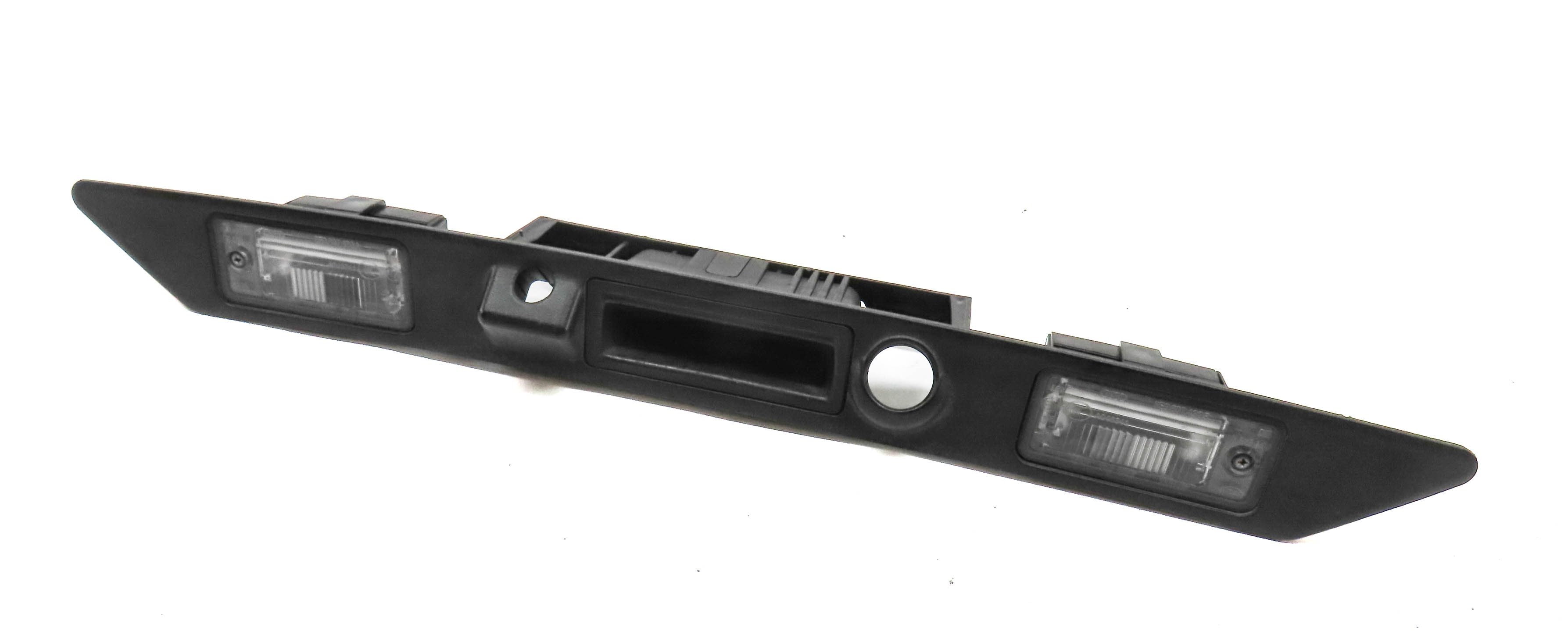 2012 AUDI A8 (D4 4H) TRUNK HANDLE w/ TRIM ASSEMBLY & LICENSE PLATE LIGHTS — exact item pictured